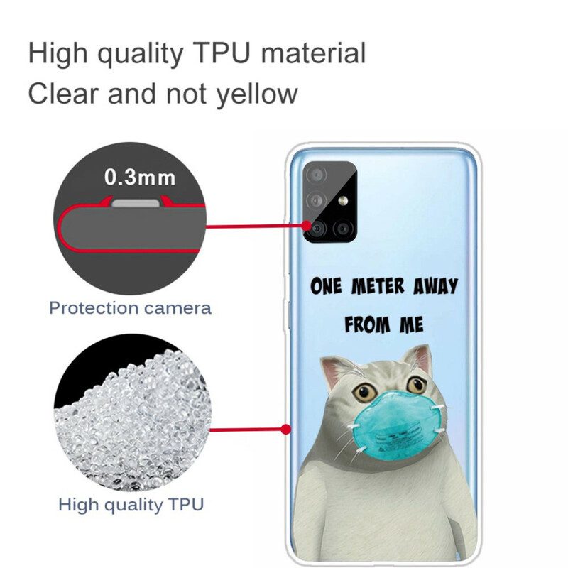 Cover Samsung Galaxy A51 Non Dimenticare La Tua Maschera