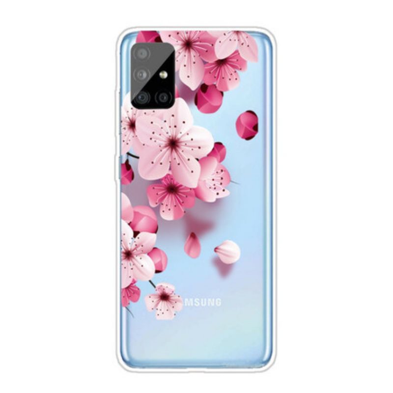 Cover Samsung Galaxy A51 Piccoli Fiori Rosa