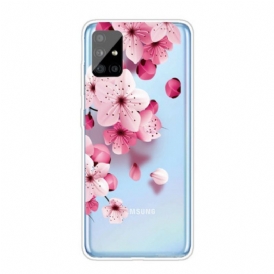 Cover Samsung Galaxy A51 Piccoli Fiori Rosa