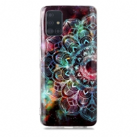 Cover Samsung Galaxy A51 Serie Floreale Fluorescente