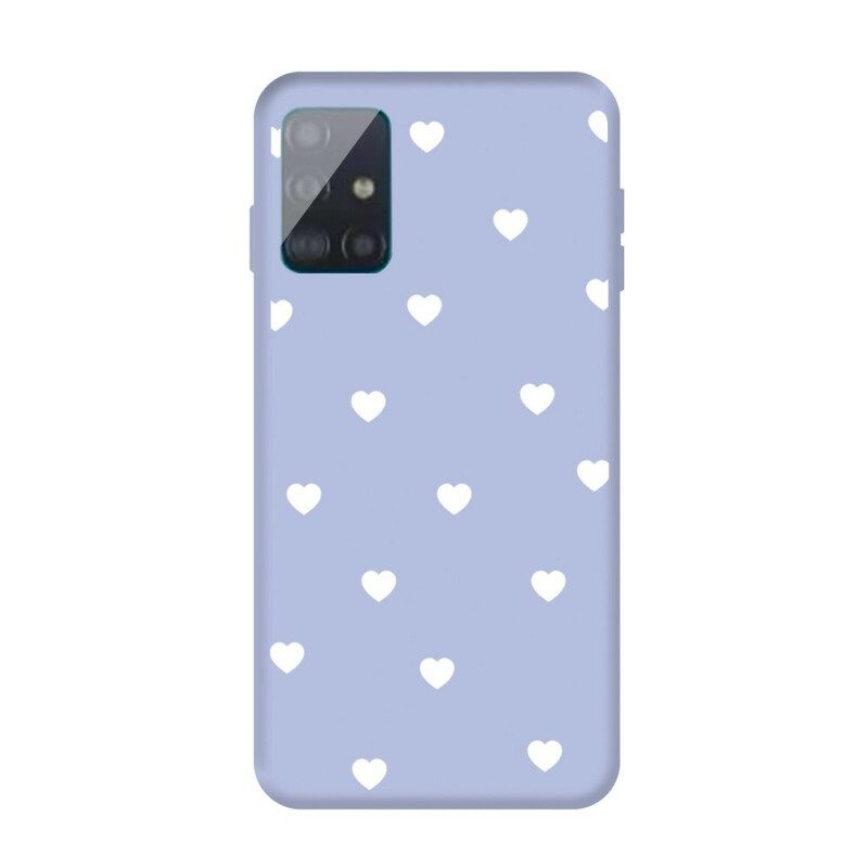 Cover Samsung Galaxy A51 Solo Cuore In Silicone