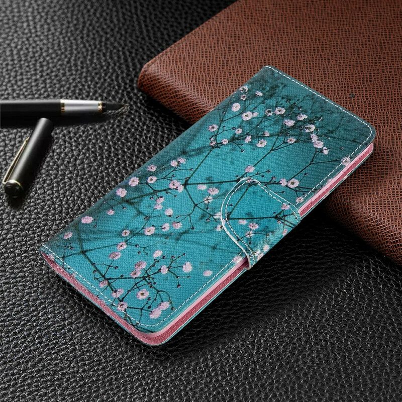 Custodia A Portafoglio Samsung Galaxy A51 Albero In Fiore