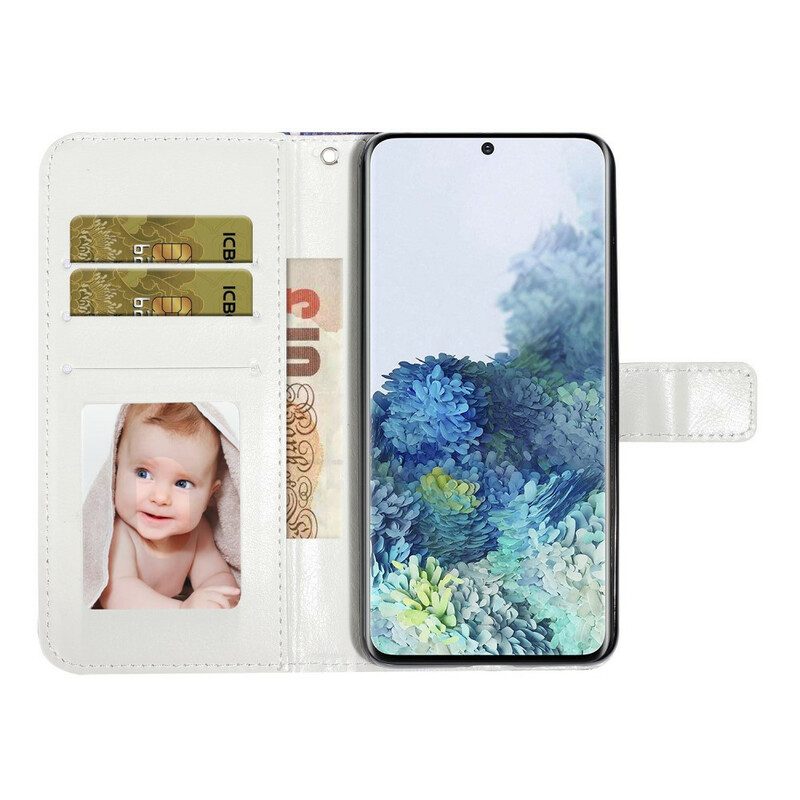 Custodia in pelle Samsung Galaxy A51 Fata Magica