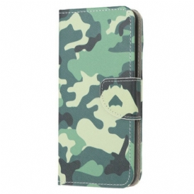 Folio Cover Samsung Galaxy A51 Camuffamento Militare