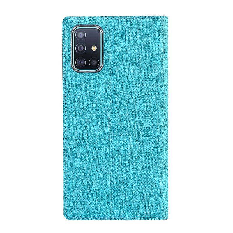 Folio Cover Samsung Galaxy A51 Custodia in pelle Strutturato