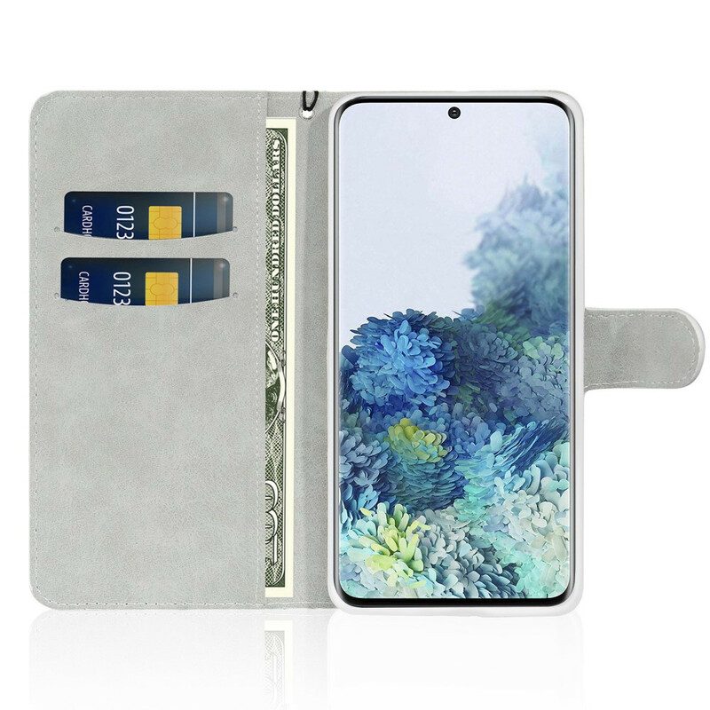 Folio Cover Samsung Galaxy A51 Design A S Con Paillettes