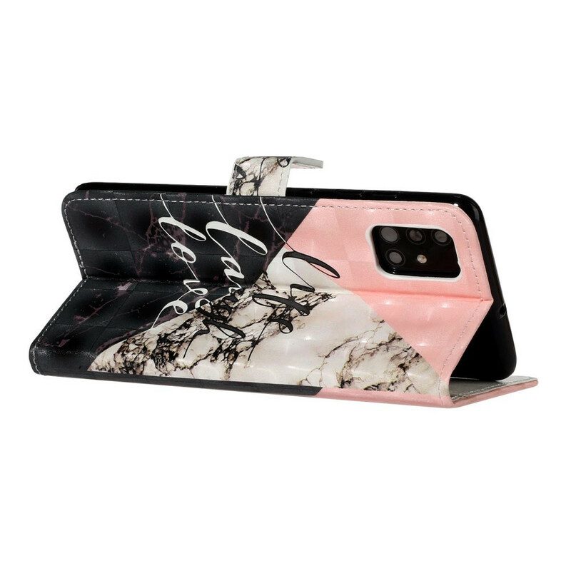 Folio Cover Samsung Galaxy A51 Vita Ridere Amore