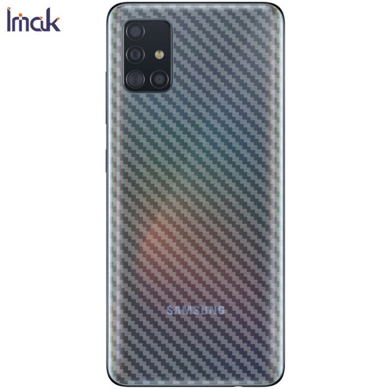 Pellicola Protezione Schiena Per Samsung Galaxy A51 Carbon Style Imak