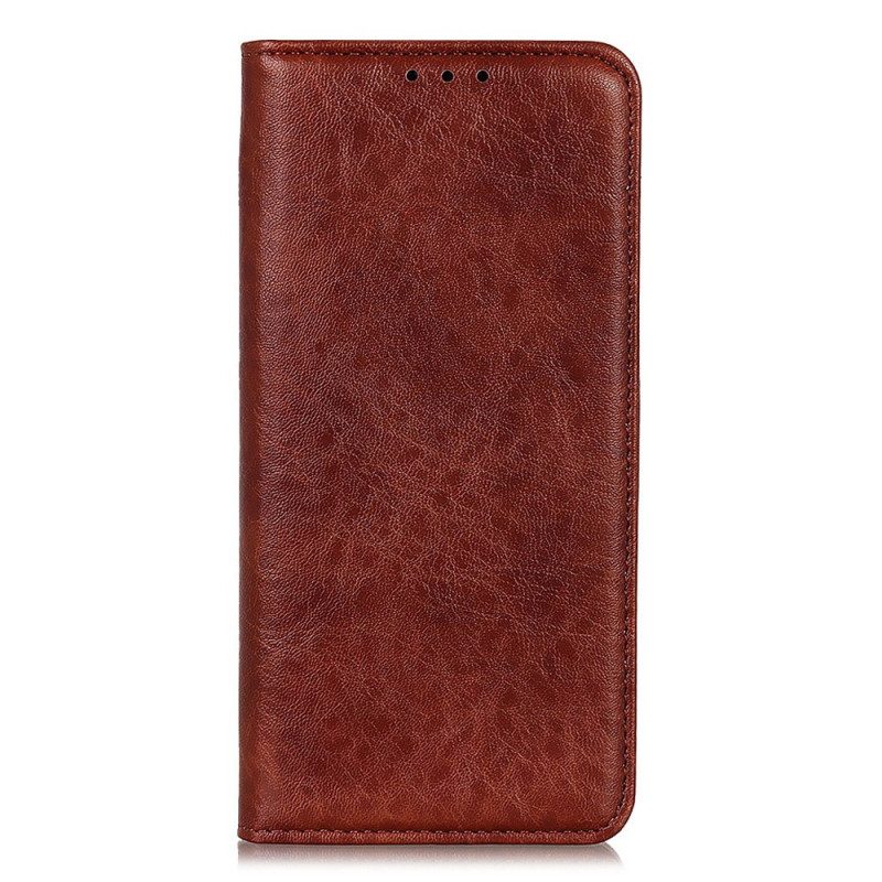 Folio Cover Google Pixel 7A Custodia in pelle Strutturato