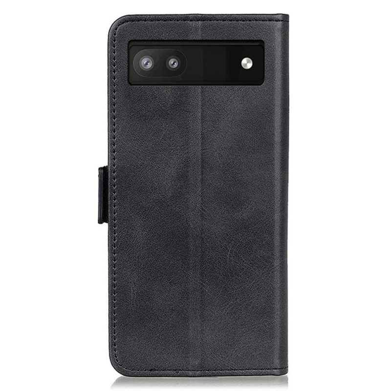 Folio Cover Google Pixel 7A Doppia Chiusura