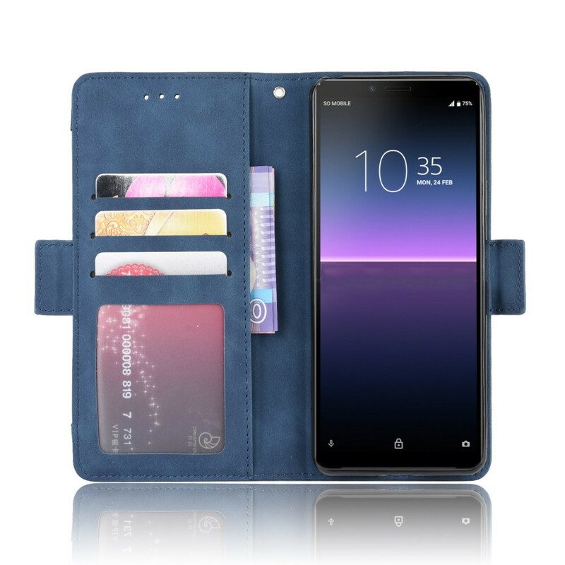 Custodia A Portafoglio Sony Xperia 10 II Classe Premier Multi-carta