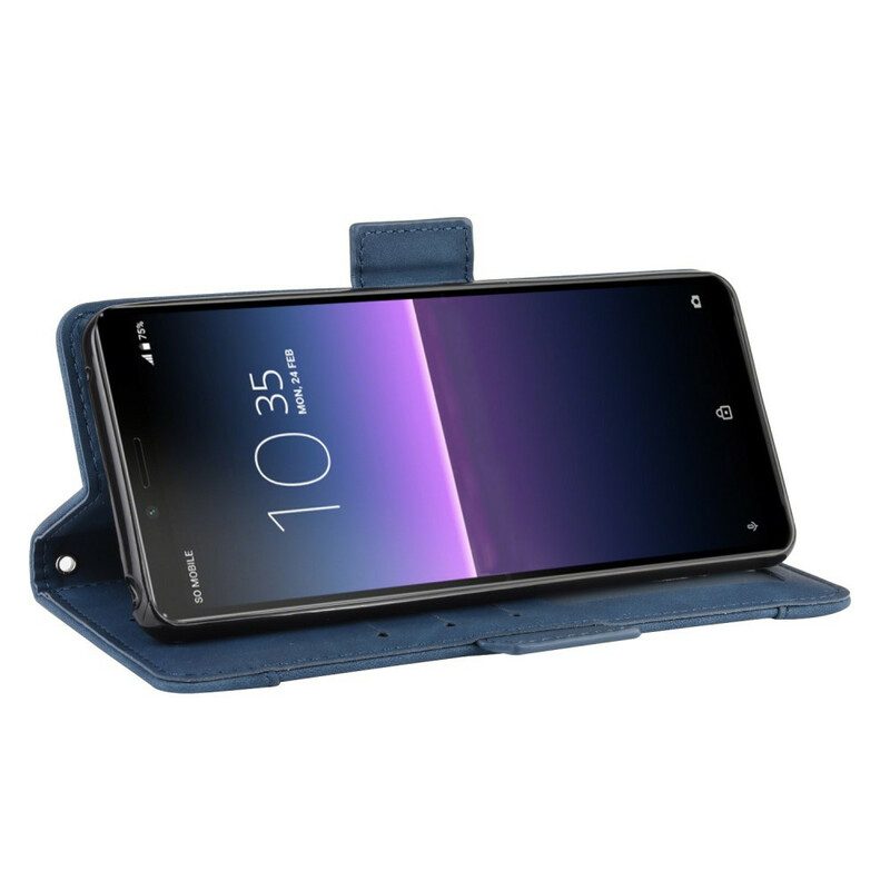 Custodia A Portafoglio Sony Xperia 10 II Classe Premier Multi-carta