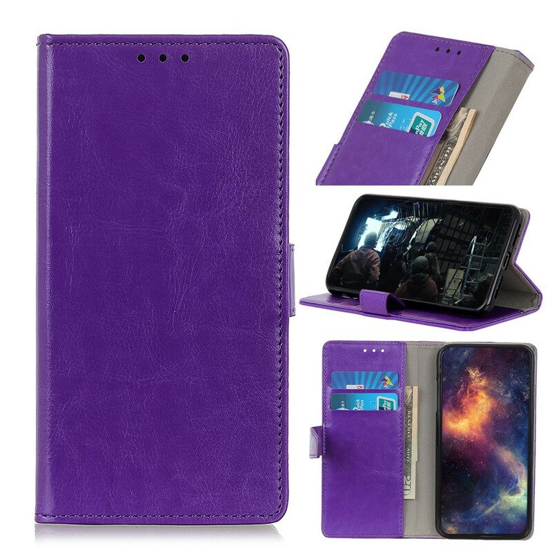 Custodia in pelle Sony Xperia 10 II Classico Effetto Pelle