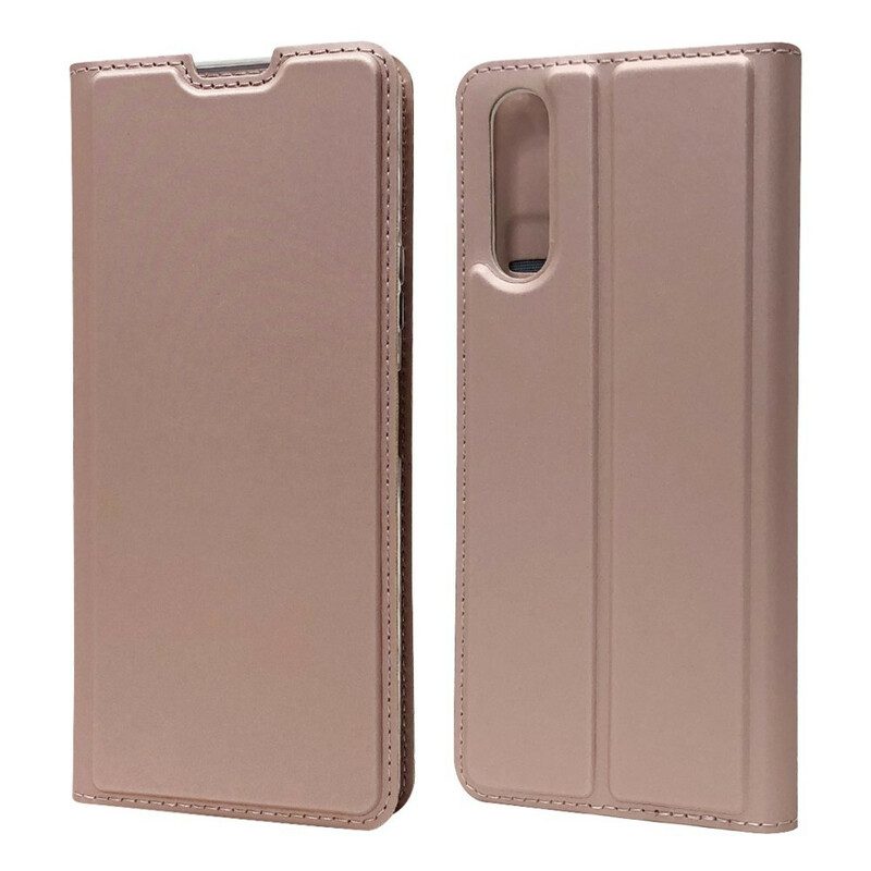 Folio Cover Sony Xperia 10 II Custodia in pelle Chiusura Magnetica