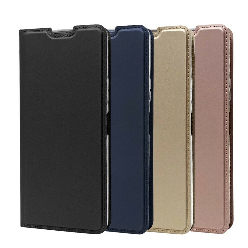 Folio Cover Sony Xperia 10 II Custodia in pelle Chiusura Magnetica